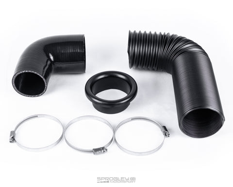 SprogTech Universal Airbox Fitting Kit - 70mm Silicone Elbow